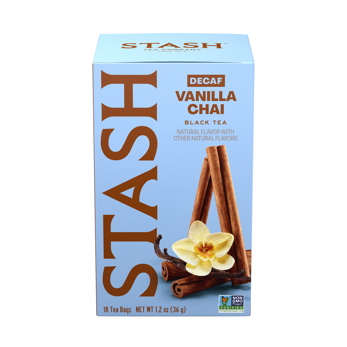 Chaiangle Decaf Vanilla Chai – Stash Tea Food Service