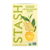 Organic Lemon Ginger Green Tea