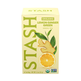 Organic Lemon Ginger Green Tea